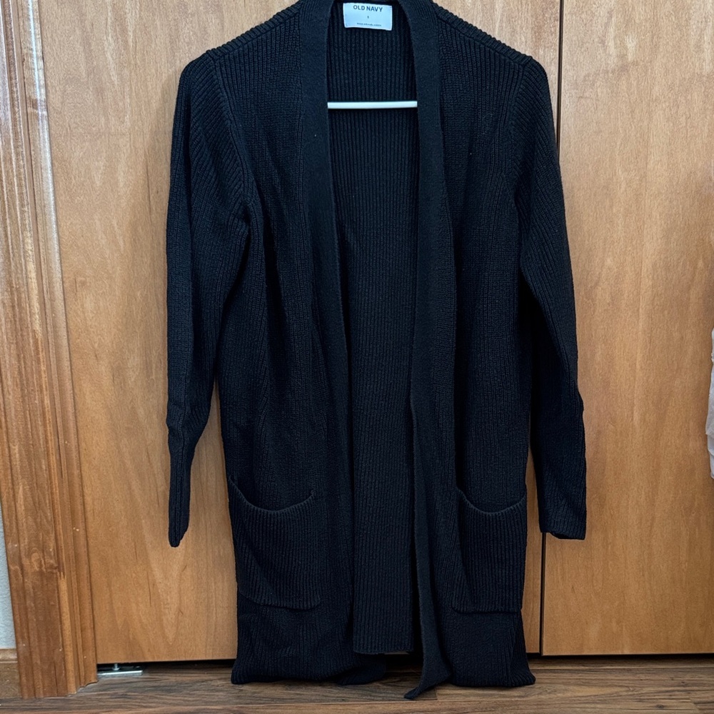 Old Navy Women's Black Cardigan Sweater
